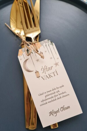 مـنـز- رمضان أزياء طاولة فرقة سكين حبل أزياء بطاقة الحبال 10 حزمة لكل الأعمار - PEKSHOP