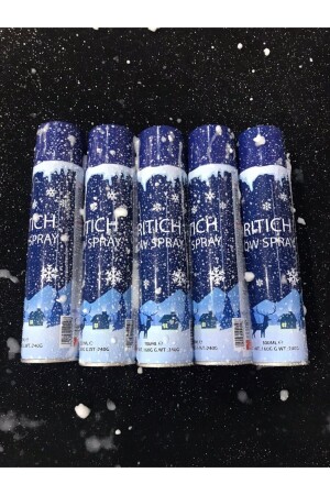 10 Stück 300 ml Schneespray / Multi-Schneespray / Kunstschneespray / Spaßschneespray 10LUKARSPREYİ - 1