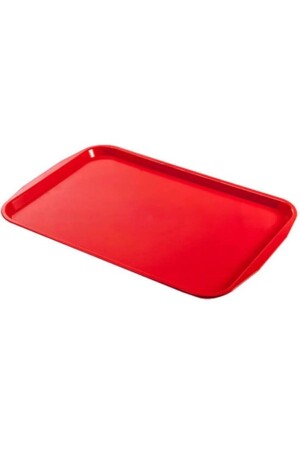 10 Stück Serviertablett, rote Farbe, 27 x 35 cm, mittlere Größe, 27 x 35 cm, rotes Präsentationstablett 1. Qualität - 4