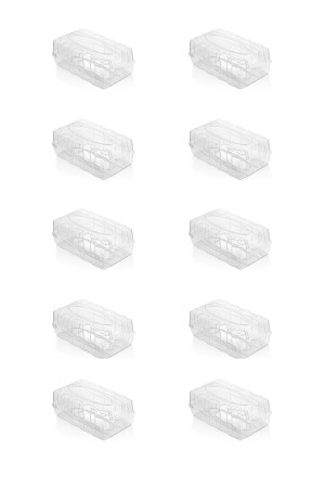 10 Stück transparente Herren-Schuhbox MRD499 - 5