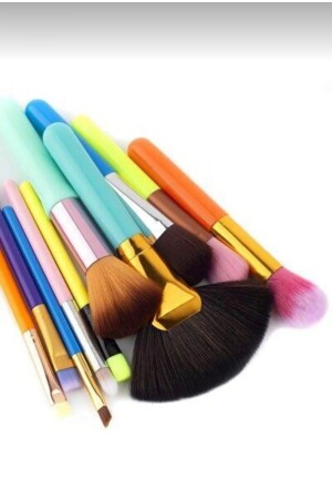 10-teiliges Regenbogen-Make-up-Set für Damen - 2