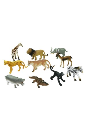 10-teiliges Tierset in Box - Wild Animals activeshopD5801a - 2
