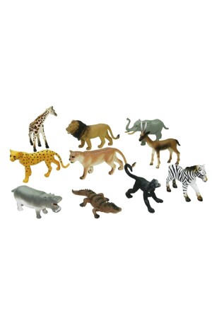 10-teiliges Tierset in Box – Wilde Tiere - 3