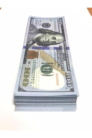 م.ن.ز-100 قطع من 100 دولار لا جرحا زفاف المال لعبة المال 100x100 دولار - Noname