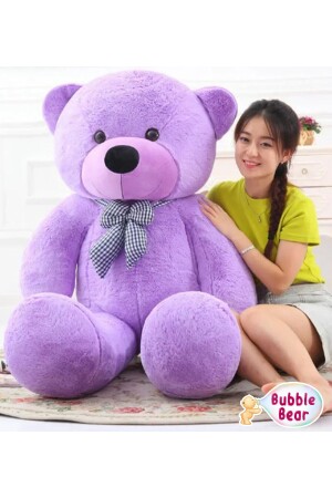 MNZ-100-120 سم دب طدي بلوش مع ربطة قوس - Bubblebear