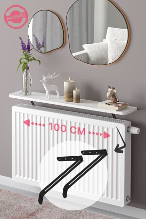 مـنـز-ريـف عـشـب العسل الطيران رف ثوبات راديتـر راديتـر رف 100 × 18 سم - Lefty