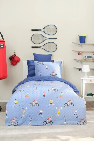 (منتز) - الشباب 100٪ القطن واحد كامل مجموعة 200 21. 01. 0388 - Karaca Home