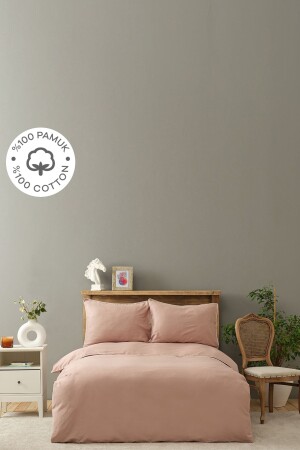 م.ن.ز-لوري مسحوق خارج الأبيض أنابيب 100% القطن ساتين غطاء المزدوج 200 مجموعة 22. 14. 0117 - Karaca Home