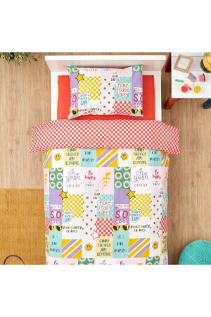 مجموعة غطاء من القطن 100% قطن واحد شاب شاب (معدل) 200. 22. 14. 0231 - Karaca Home