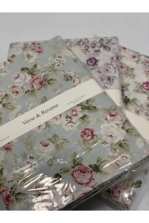 غطاء منازل جاسمين مضاعف خضراء 100% القطن - 200 × 220 aky33156 - aky home style