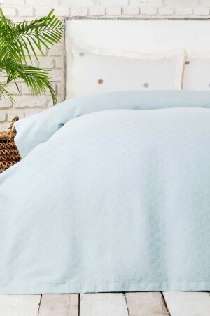 (مـنـز-بونـي) الأزرق 100% القطن مزدوج 200 - Karaca Home