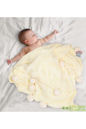 (منز) - (بلوش) اللعبة الأطفال الكتان 100% محلي 368321 - ÖZGÜNER