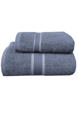 100 % Baumwolle, 2-teiliges türkisches Badetuch-Set für Damen/Herren, Badezimmer, Dusche, 90 x 150 cm, MH01123 - 6