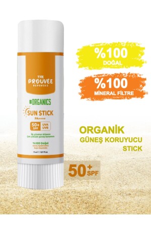 %100 Doğal 50 Spf Güneş Koruyucu Stick 15ml (sun Stick ) TPRStick - 2