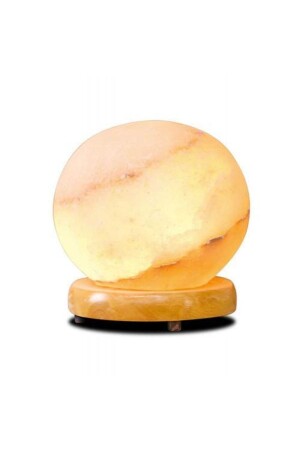 %100 Doğal Kaya Tuzu Lambası Küre Model - Tuz Lambası EVCTUZKURE001 - Genel Markalar