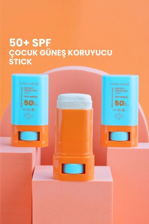 %100 Doğal Ve Mineral Filtreli 50 Spf Yüksek Korumalı Çocuk Güneş Koruyucu Stick - 7