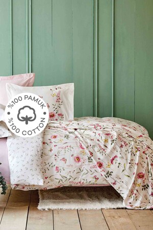 مـنـز لـورينزو ليلـك 100% القطن المزدوج المزدوج هدية غطاء غطاء غطاء غطاء غطاء غطاء غط - Karaca Home