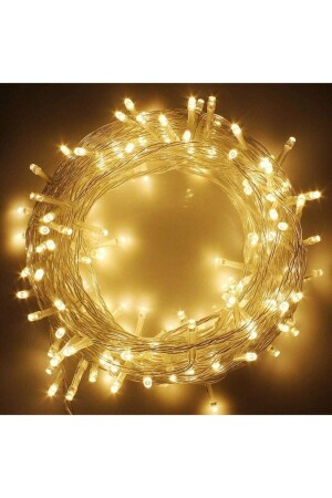 100 LEDs Stecker-LED, Dekorationslampe 10 m Tageslicht-Weihnachtsbaumlicht LMS-2737186-7519 - 2