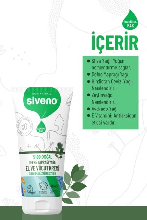 100 % natürliche Hand- und Körpercreme, Lorbeer, glättend, beruhigend, reparierend, feuchtigkeitsspendend, vegan, 50 ml - 6