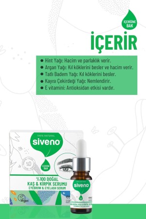 100 % natürliches Augenbrauen- und Wimpernserum, Kräuterverstärker, revitalisierendes Intensivpflegeöl, vegan, 10 ml - 5