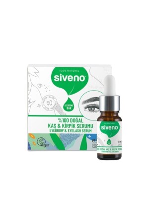100 % natürliches Augenbrauen- und Wimpernserum, Kräuterverstärker, revitalisierendes Intensivpflegeöl, vegan, 10 ml, MSIV-000016 - 2