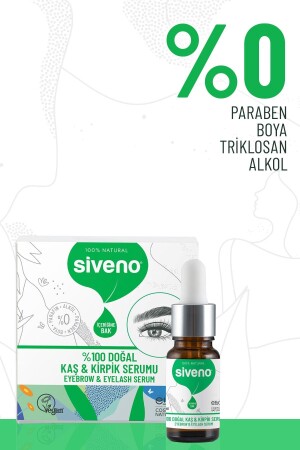 100 % natürliches Augenbrauen- und Wimpernserum, Kräuterverstärker, revitalisierendes Intensivpflegeöl, vegan, 10 ml, MSIV-000016 - 4