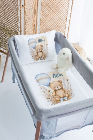 MNZ-100% القطن المخصص 70x120 حديقة السرير غطاء غطاء - Lilabio