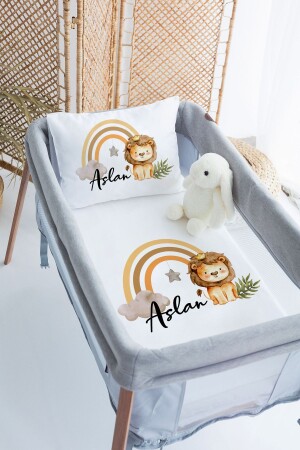 MNZ-100% القطن المخصص 70x120 حديقة السرير غطاء غطاء - Lilabio