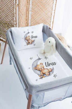 MNZ-100% القطن المخصص 70x120 حديقة السرير غطاء غطاء - Lilabio