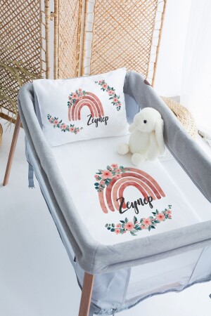 MNZ-100% القطن المخصص 70x120 حديقة السرير غطاء غطاء - Lilabio