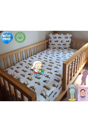 % 100 PAMUK SIVI GEÇİRMEZ LASTİKLİ ÇARŞAF YATAK KORUYUCU ALEZ - Oguz Ata Concept