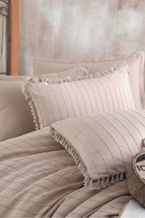 MNZ-100% القطن واحد Tassel Duvet Cover Set RNBET-EST-NOR - Nordqueen