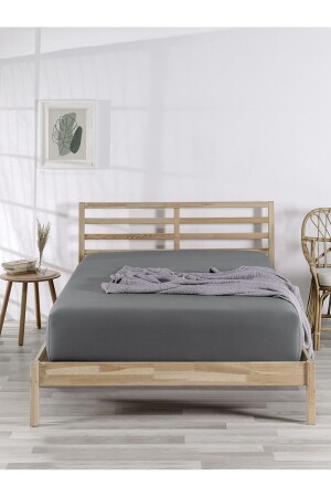 Spannbettlaken aus gekämmter Jersey-Baumwolle, einfach/doppelt elastisch, aus 100 % Baumwolle - The Berb