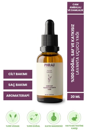 100 % reines und natürliches ätherisches Lavendelöl 20 ml PHR2021010 - 1