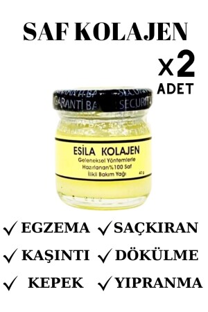 %100 Saf Ilik Yağı Bakımı - Saç Dökülmesine Mucize Etki - 2 Adet 40 Ml Boyutunda - Aylık Kür TYC3DJ3LWN169165664795609 - 1