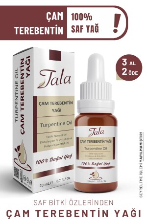 %100 Saf Ve Doğal Çam Terebentin Yağı 20 Ml - 1