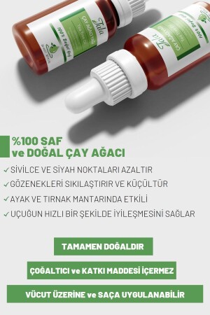 %100 Saf Ve Doğal Çay Ağacı Yağı 20 Ml - 7