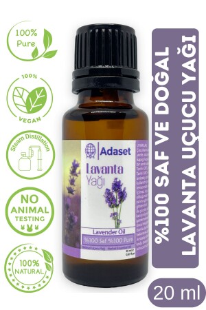 %100 Saf Ve Doğal Lavanta Yağı 20 ml AG-001 - 1