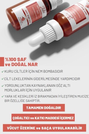 %100 Saf Ve Doğal Nar Çekirdeği Yağı Soğuk Sıkım 20 Ml - 7