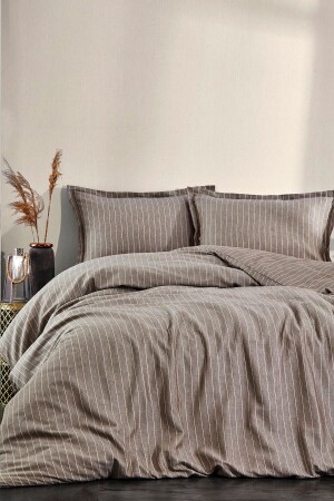 من القطن 100% القطن المزدوج الغسيل الخيط الصفراء المشرقة غطاء القماش مجموعة TYC00854651676 - BONJARDİNHOME