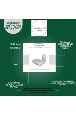 %100 Visko 1-6 Yaş Tam Ortopedik Çocuk Yastığı P108 - 4