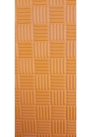 100 x 100 cm, 13 mm, hochwertiges Tatami-Bodenkissen, Orange - 1