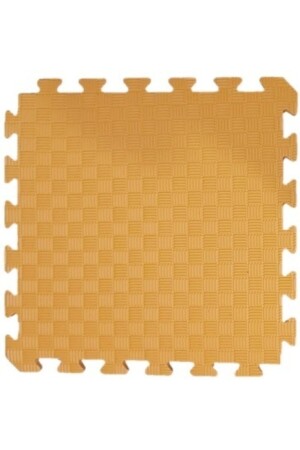 100 x 100 cm, 13 mm, hochwertiges Tatami-Bodenkissen, Orange - 3