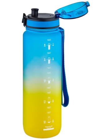 1000 ml große zweifarbige Softtouch Ff Collection Tritan-Wasserflasche FFCOLLECTION1000 - 3
