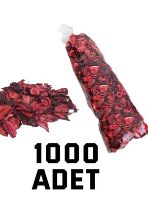 1000 Stück getrocknete Rosenblätter als Geschenk, Ornament, Dekoration, romantisch - 1