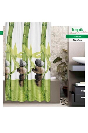 منز-حمام الحمام الستائر 10056 جناحين مزدوجين 2X120x200 BAPTRO10056STC - Zethome