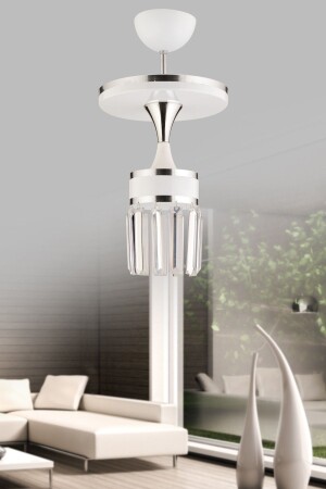 مكنز الأصلي و الكريستال الحجر واحد البيضاء الكروم الذهبية الراقية الحديثة 1006 - KUZEY AYDINLATMA