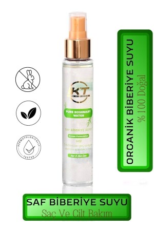 100ml Biberiye Suyu Dökülme Karşıtı Ve Saç Uzamasini Destekleyici Saç Toniği %100 Doğal Ve Saf - Halal