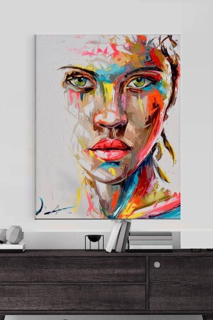 منز-بوب فن المرأة القماش الطباعة 100x150 POPARTWMN017 - ColorVision