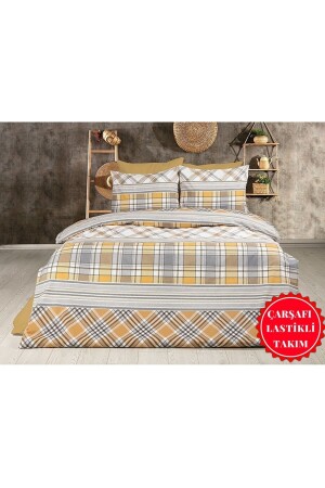 نمط من المزج من المنسق من غرفة الأطفال ورقة ملموسة واحدة غطاء غطاء غطاء مجموعة ورقة ملموسة 100x200 - Şahinhome